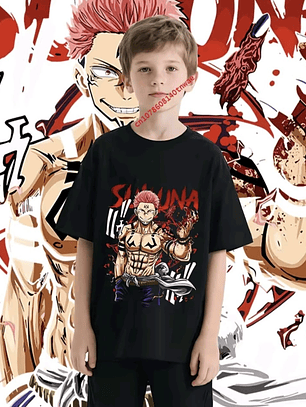 Poleras Jujutsu Kaisen Sukuna Anime