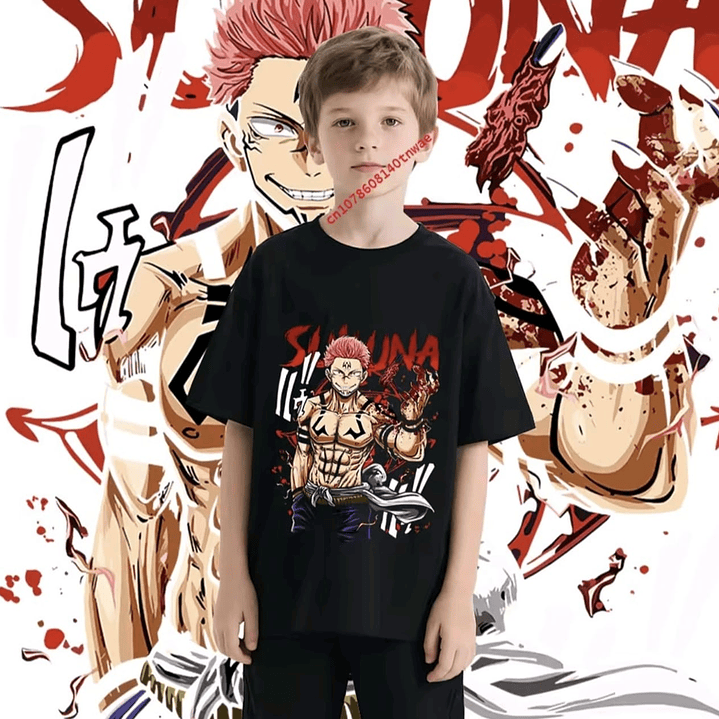 Poleras Jujutsu Kaisen Sukuna Anime 2