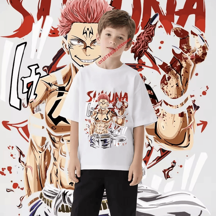 Poleras Jujutsu Kaisen Sukuna Anime 1