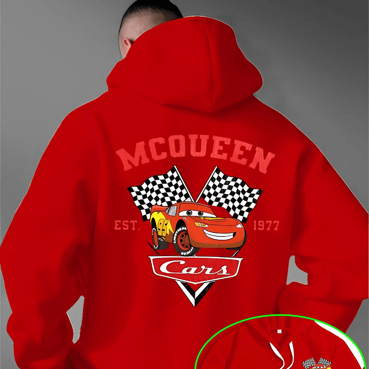 polerones Cars Lightning rayo McQueen 4