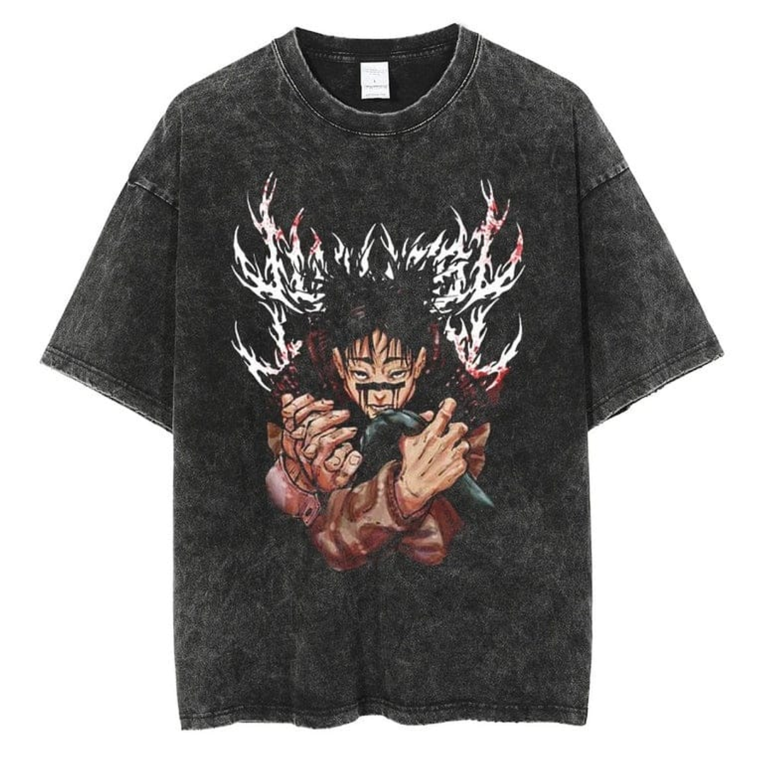 Polera Jujutsu Kaisen prelavada Anime modelo 2 1