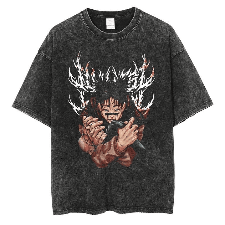 Polera Jujutsu Kaisen prelavada Anime modelo 2 1