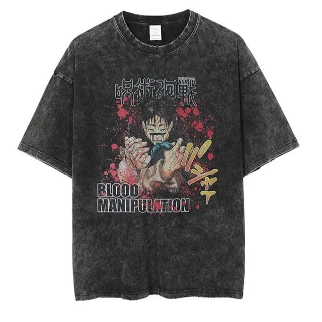 Polera Jujutsu Kaisen prelavada Anime modelo 4 1