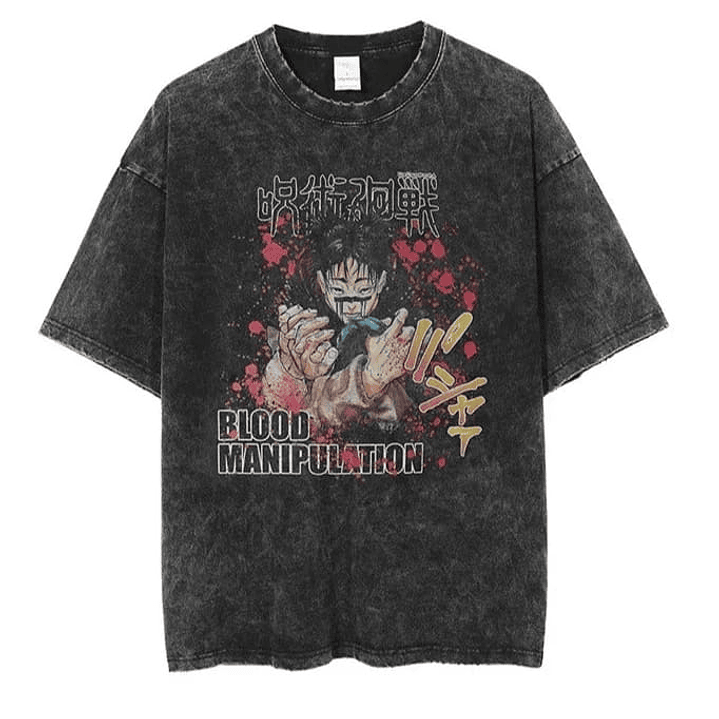 Polera Jujutsu Kaisen prelavada Anime modelo 4 1