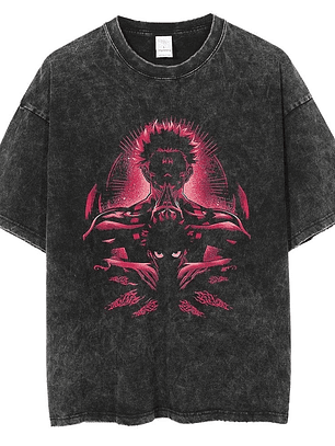 Polera Jujutsu Kaisen prelavada Anime modelo 5