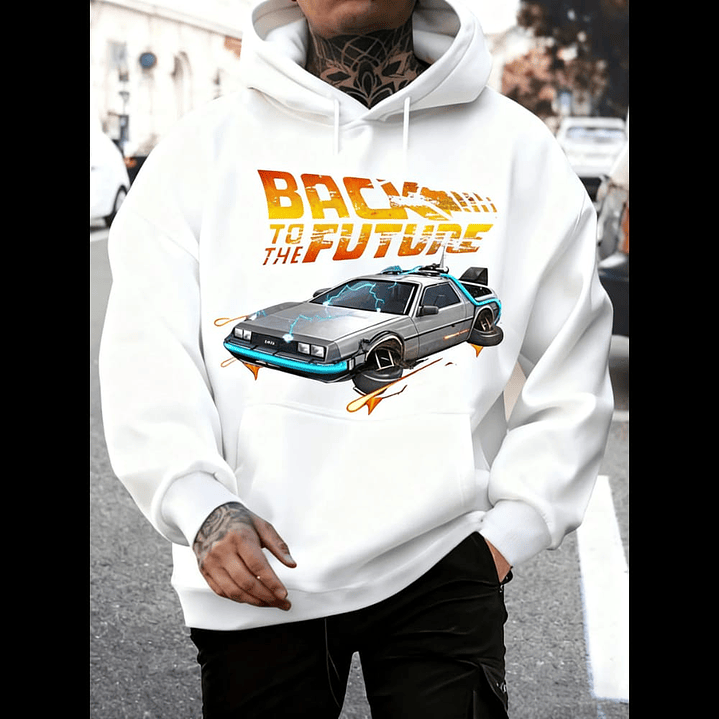 Poleron volver al futuro auto 3