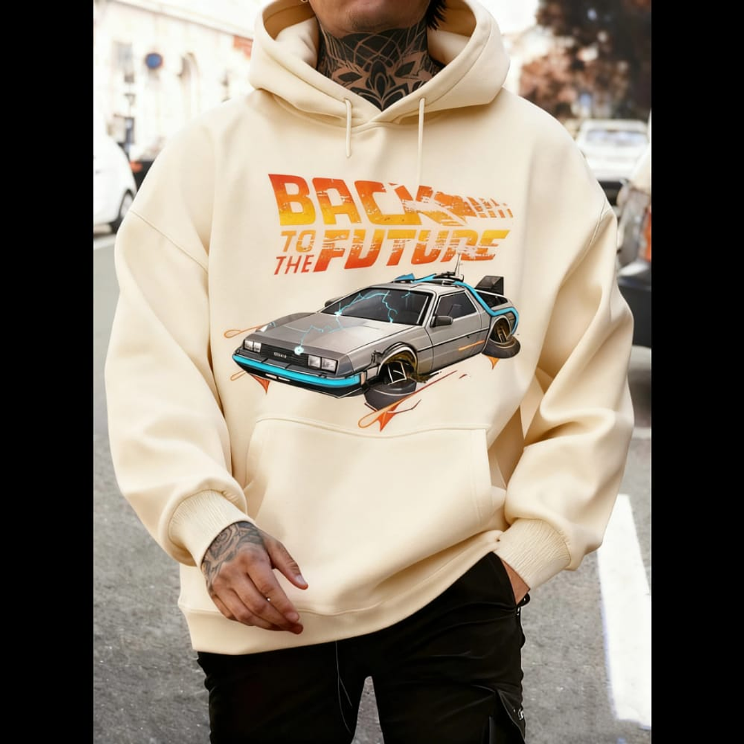 Poleron volver al futuro auto 4