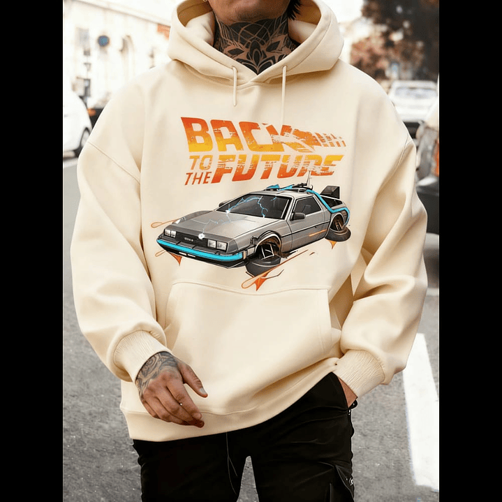 Poleron volver al futuro auto 4