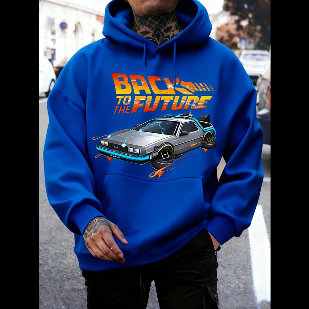 Poleron volver al futuro auto 1