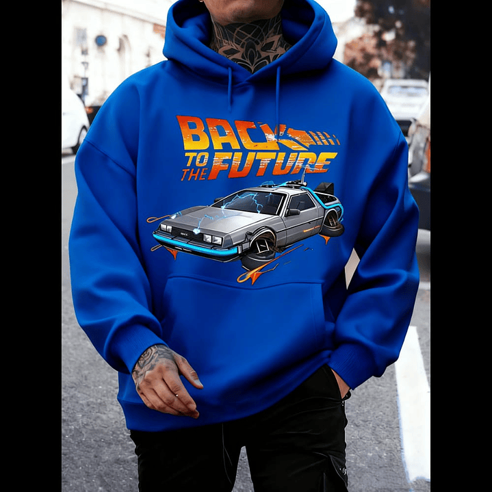 Poleron volver al futuro auto 1