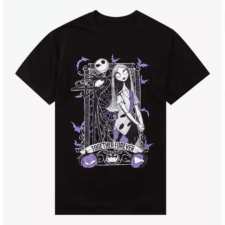 poleras Jack y Sally Together Forever 1