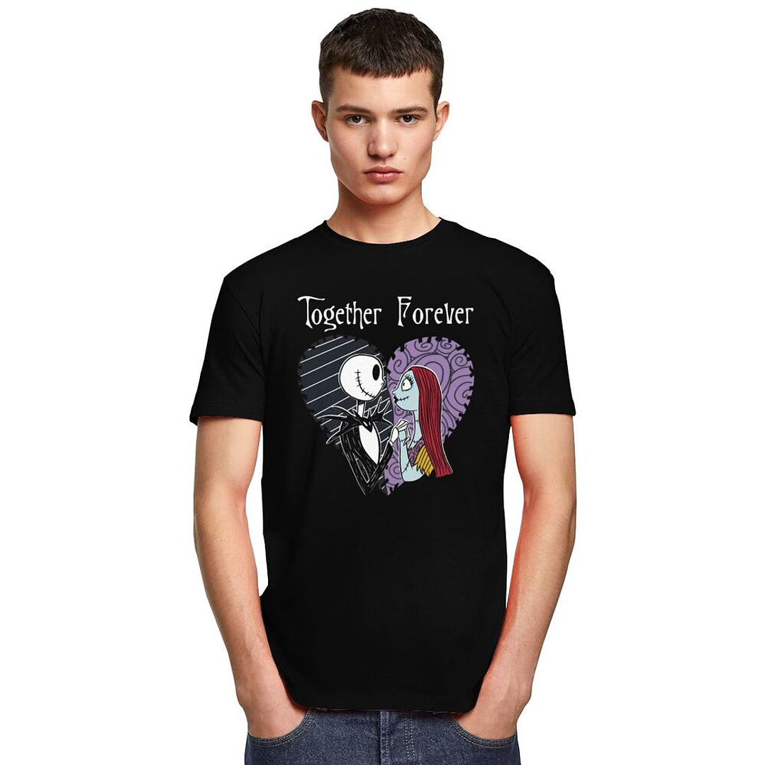 poleras Jack y Sally Together Forever modelo 2 3