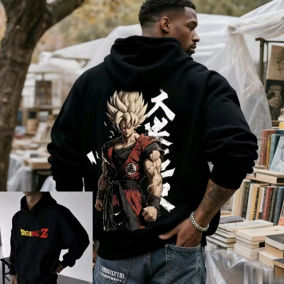 Poleron goku dragon ball modelo 5 2