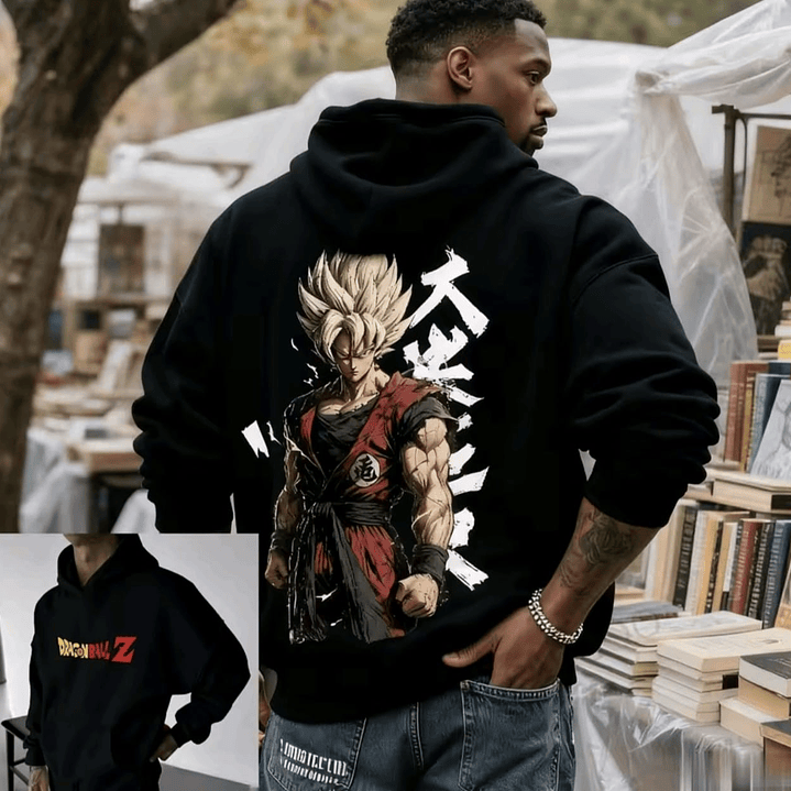 Poleron goku dragon ball modelo 5 2