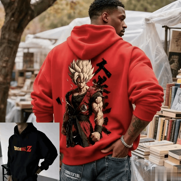 Poleron goku dragon ball modelo 5 4