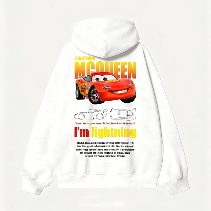 polerones parejas cars rayo mcqueen y sally 2