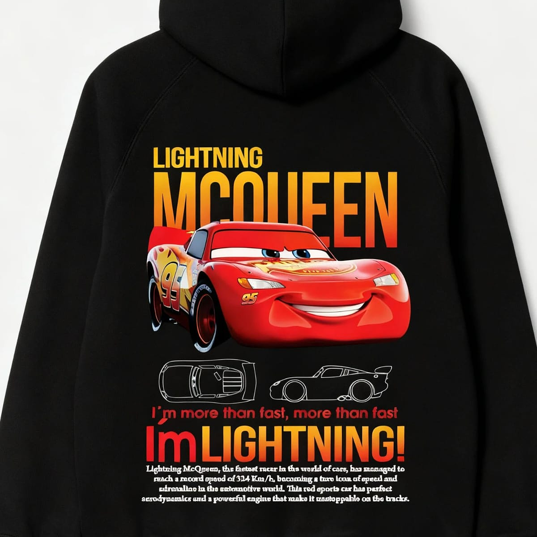 polerones parejas cars rayo mcqueen y sally 4