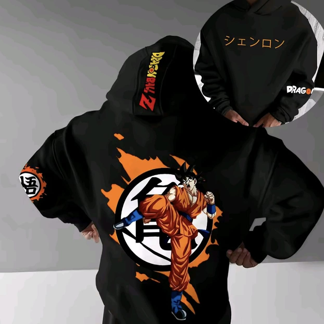 poleron goku logos Dragon Ball Anime 1