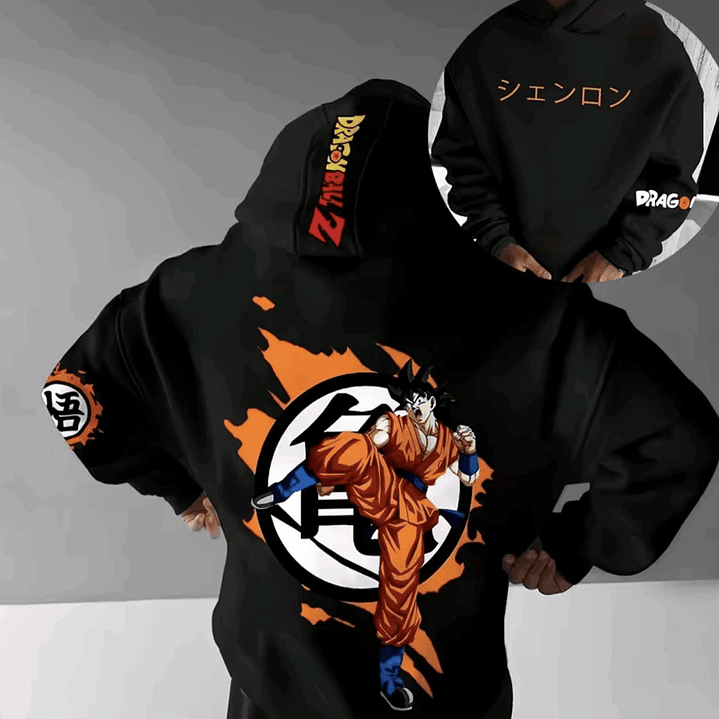 poleron goku logos Dragon Ball Anime 1