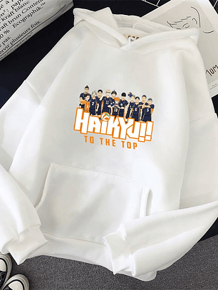 poleron voleibol Haikyuu Anime