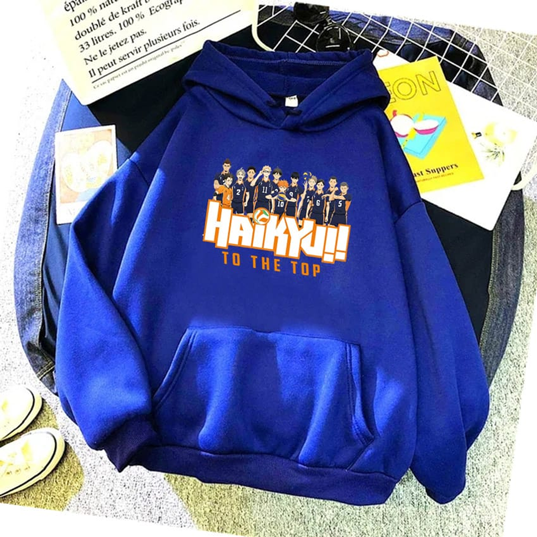 poleron voleibol Haikyuu Anime 7