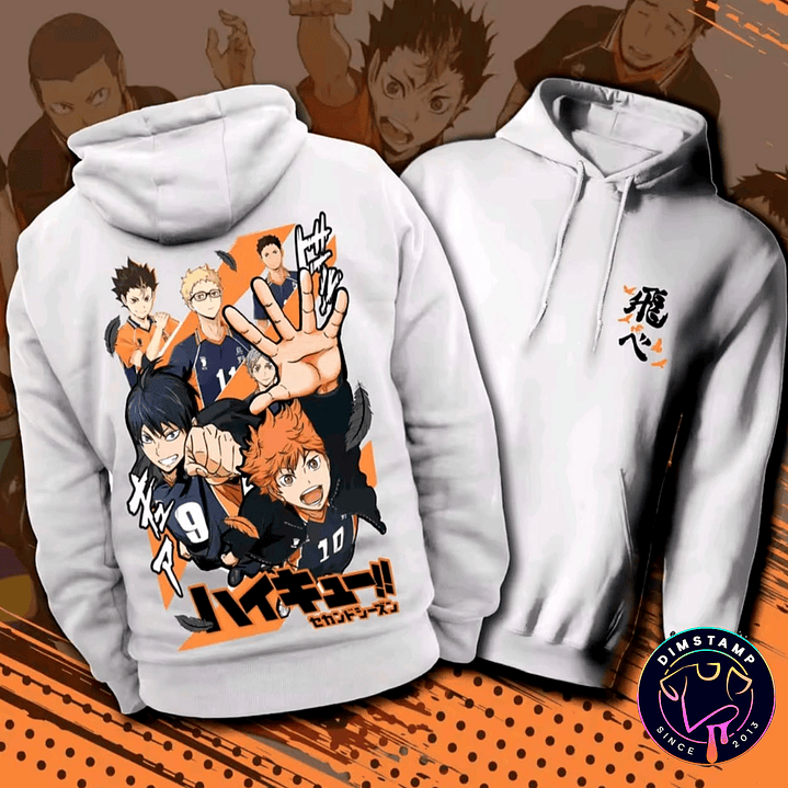 poleron haikyuu Anime modelo 2 2