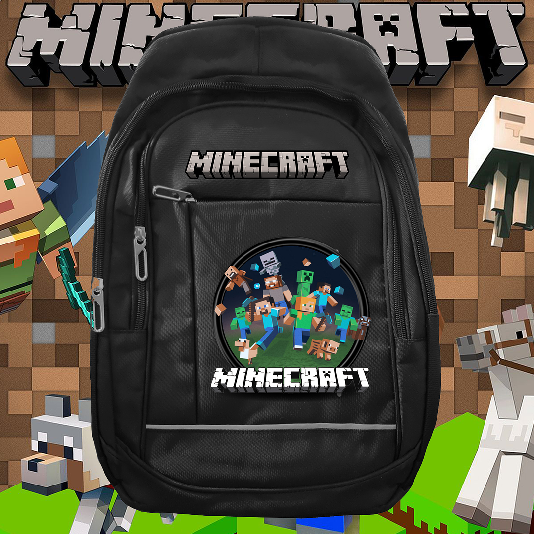 mochilas minecraft modelo 2 1