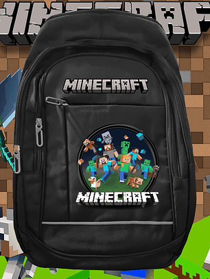mochilas minecraft modelo 2