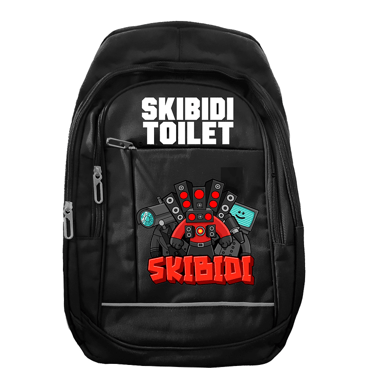 mochila skibidi toilet modelo 3 1