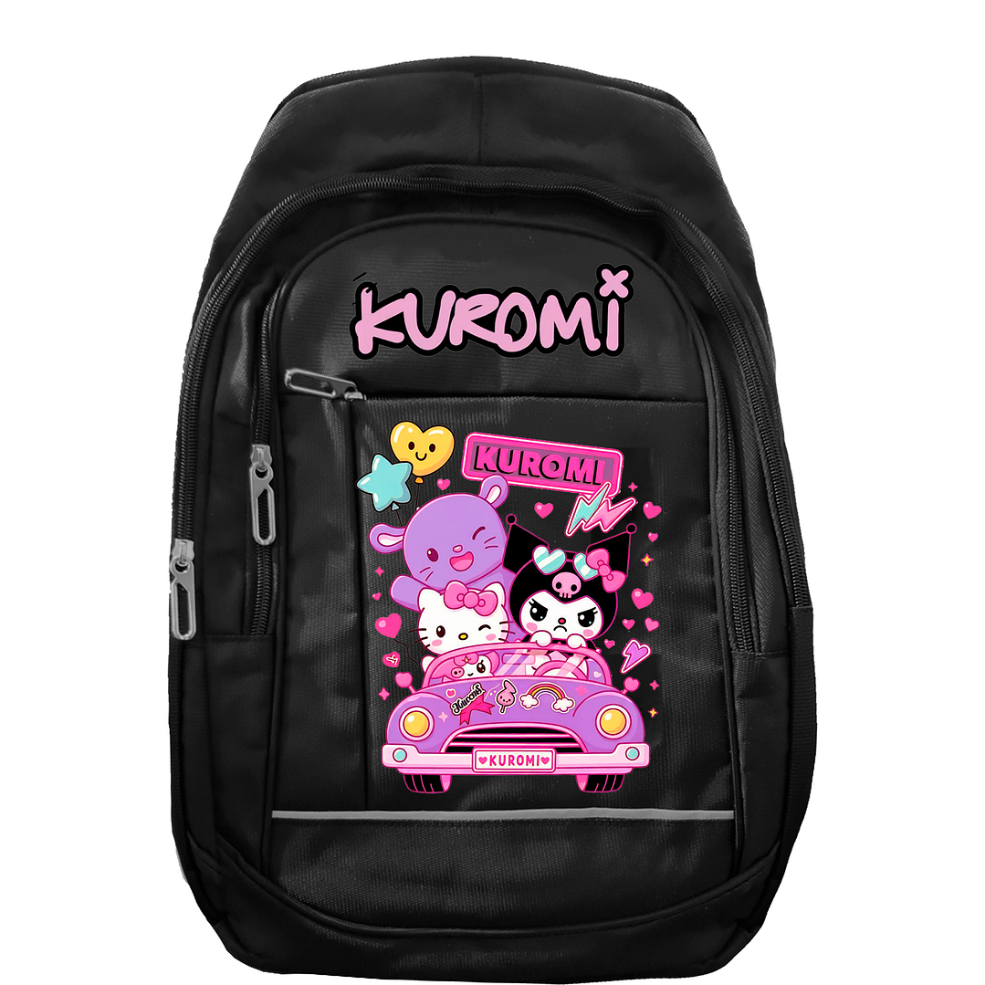 🎒 Mochilas Kuromi modelo 3 1