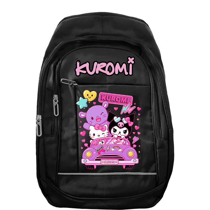 🎒 Mochilas Kuromi modelo 3 1