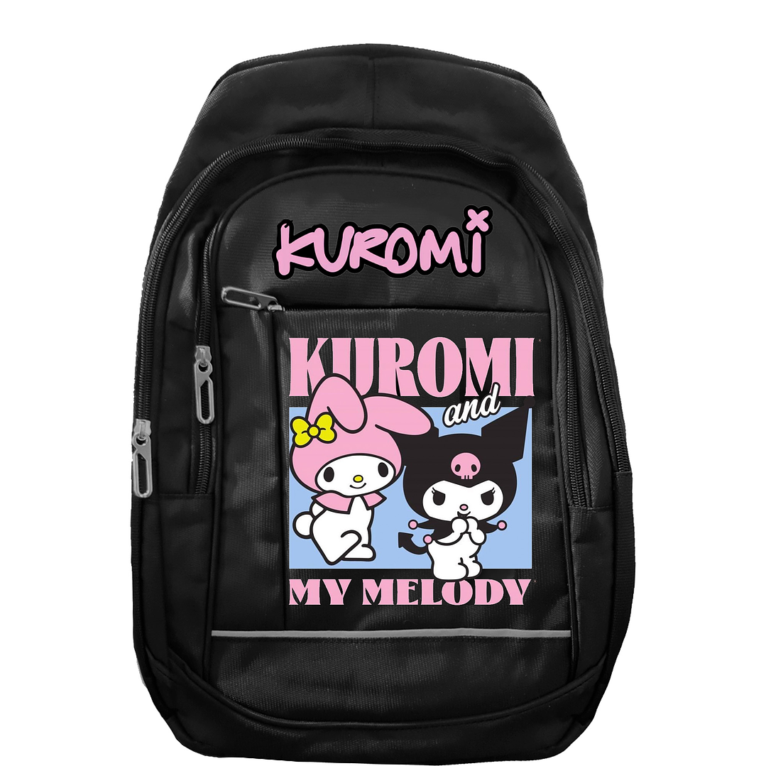 🎒 Mochilas Kuromi y melody modelo 6 1