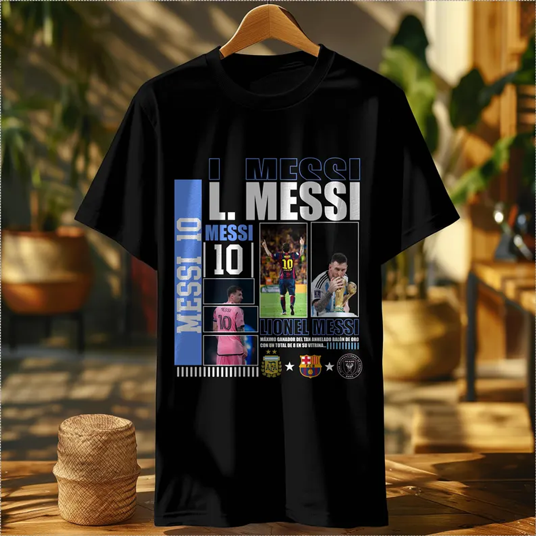 👕 Polera Leo Messi modelo 3 1