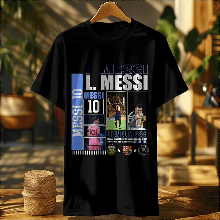 👕 Polera Leo Messi modelo 3 1