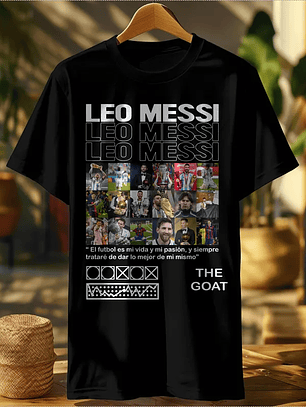 👕 Polera Leo Messi collage modelo 2