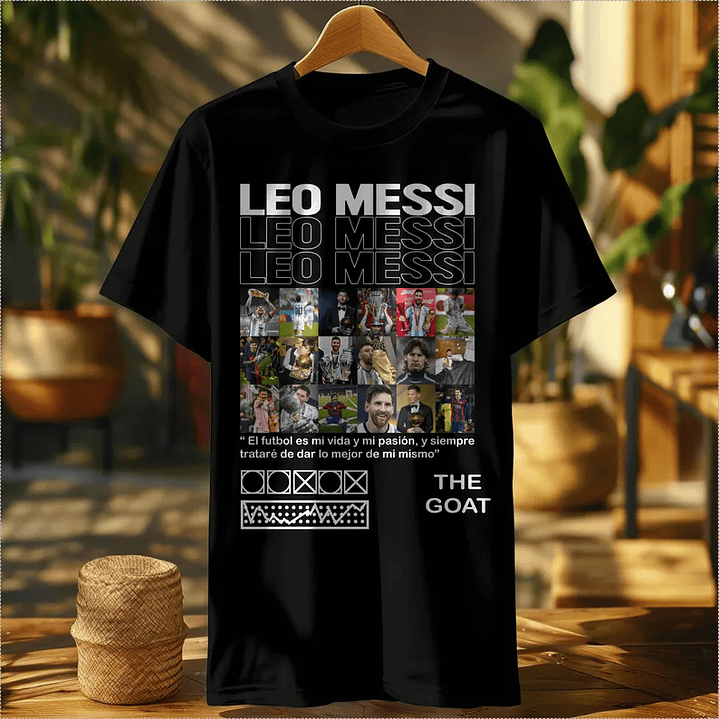 👕 Polera Leo Messi collage modelo 2 1