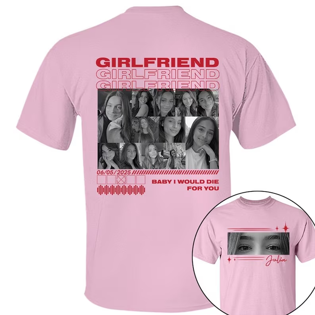 💘 Polera Collage Girlfriend / Boyfriend 💘 parejas 2