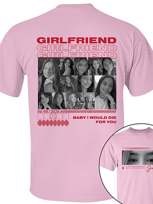 💘 Polera Collage Girlfriend / Boyfriend 💘 parejas