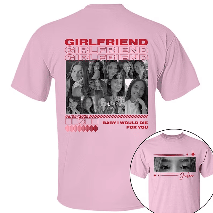 💘 Polera Collage Girlfriend / Boyfriend 💘 parejas 2
