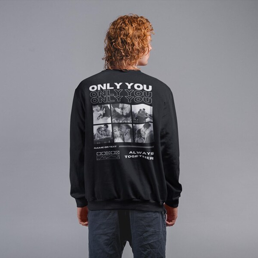 🖤✨ Polerón Collage “ONLY YOU” ✨🖤 PAREJAS 2