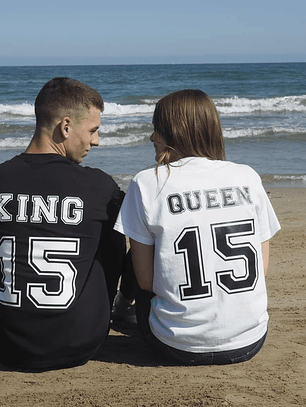 👑 Poleras King & Queen – Para Parejas 👑
