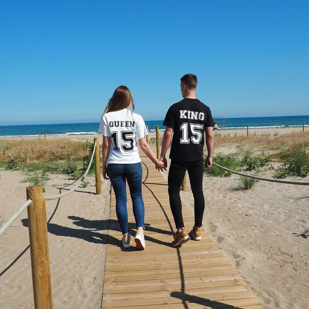 👑 Poleras King & Queen – Para Parejas 👑 4
