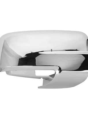 Tapa de repuesto cromada para espejo retrovisor izquierdo de Dodge Ram 1500 (2013-2018) - Material ABS, OEM 68096198AH, GZ.FK069DD-R
