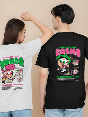 ✨ Poleras Wanda & Cosmo – Para Parejas ✨