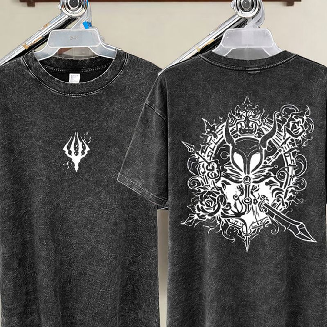 Polera Hollow Knight prelavada 240 gr 1