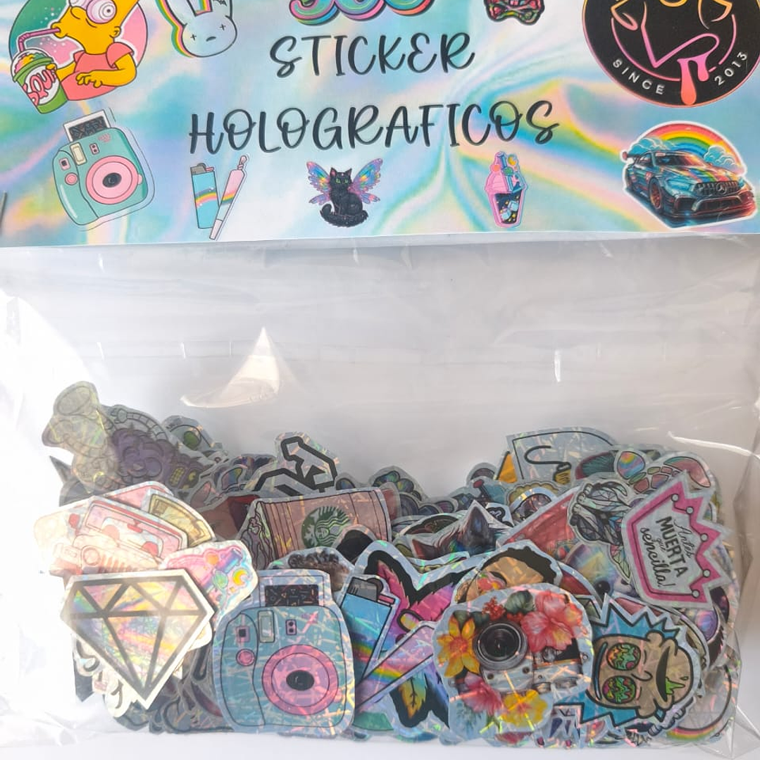 ✨ Stickers Holográficos Personalizados ✨ 2