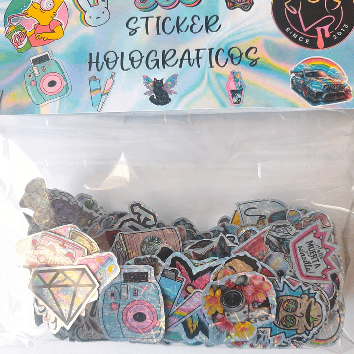 ✨ Stickers Holográficos Personalizados ✨ 2
