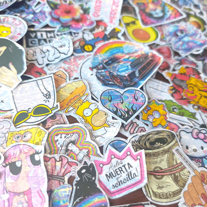 ✨ Stickers Holográficos Personalizados ✨ 3