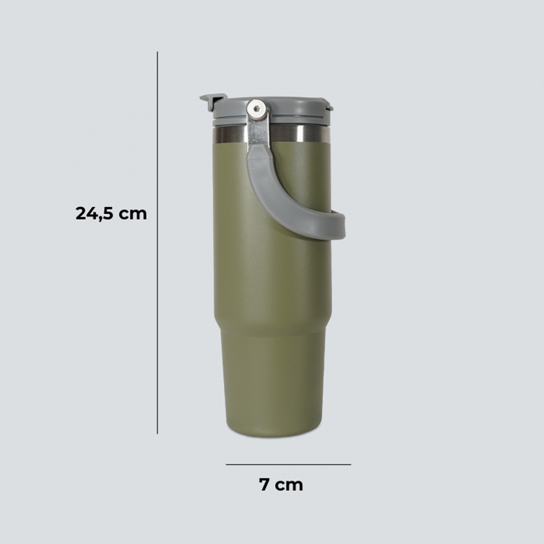 Botella Térmica especial para Trekking Acero Inox 890ml 2