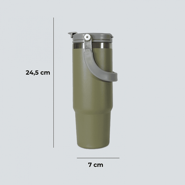 Botella Térmica especial para Trekking Acero Inox 890ml 2